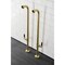 Aqua Vintage AE810S7DKL Freestanding Tub Supply Line, Brushed Brass AE810S7DKL - alternate 3